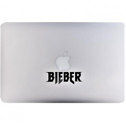 Bieber Macbook Sticker